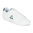 Le Coq Sportif Courtone S Lea Blanc / Vert Chaussures Baskets Basses Homme Rabais prix